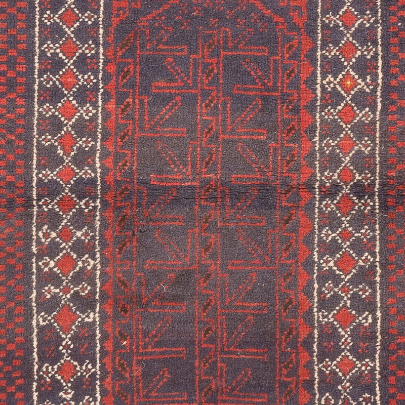 Tapis de couloir Tapis Belutsch - 139 x 84 cm - multicolore