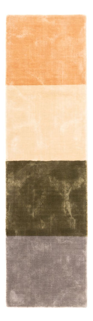 Tapis de couloir Tapis en viscose - 157 x 42 cm - multicolore