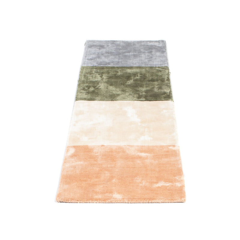 Tapis de couloir Tapis en viscose - 157 x 42 cm - multicolore