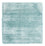 Tapis en viscose carré  - 30 x 30 cm - bleu clair