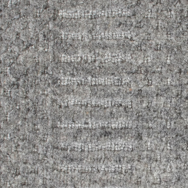Tapis en laine carré  - 32 x 32 cm - gris foncé
