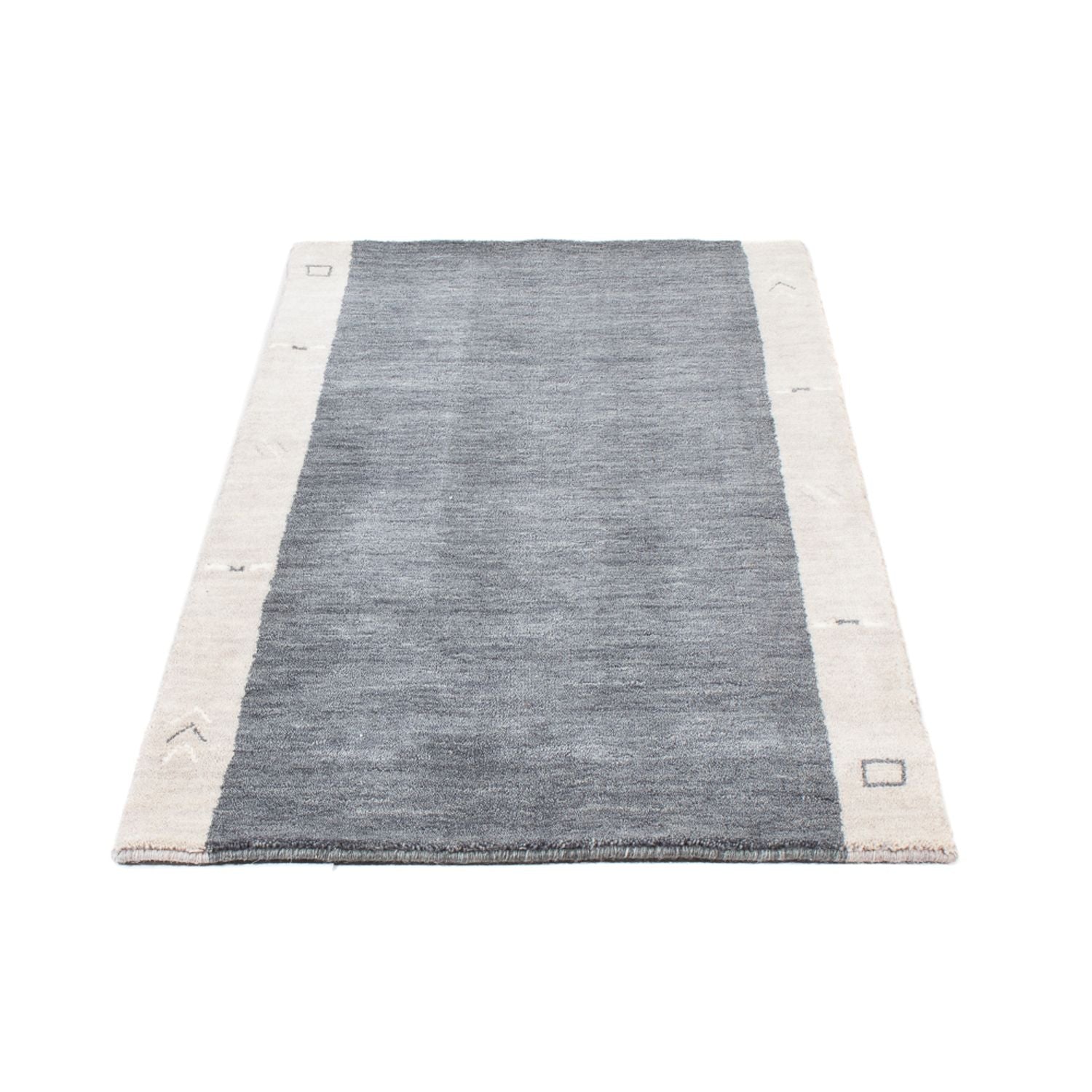 Gabbeh Teppich - Indus - 140 x 70 cm - grau