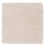 Tapis en laine carré  - 30 x 30 cm - gris clair
