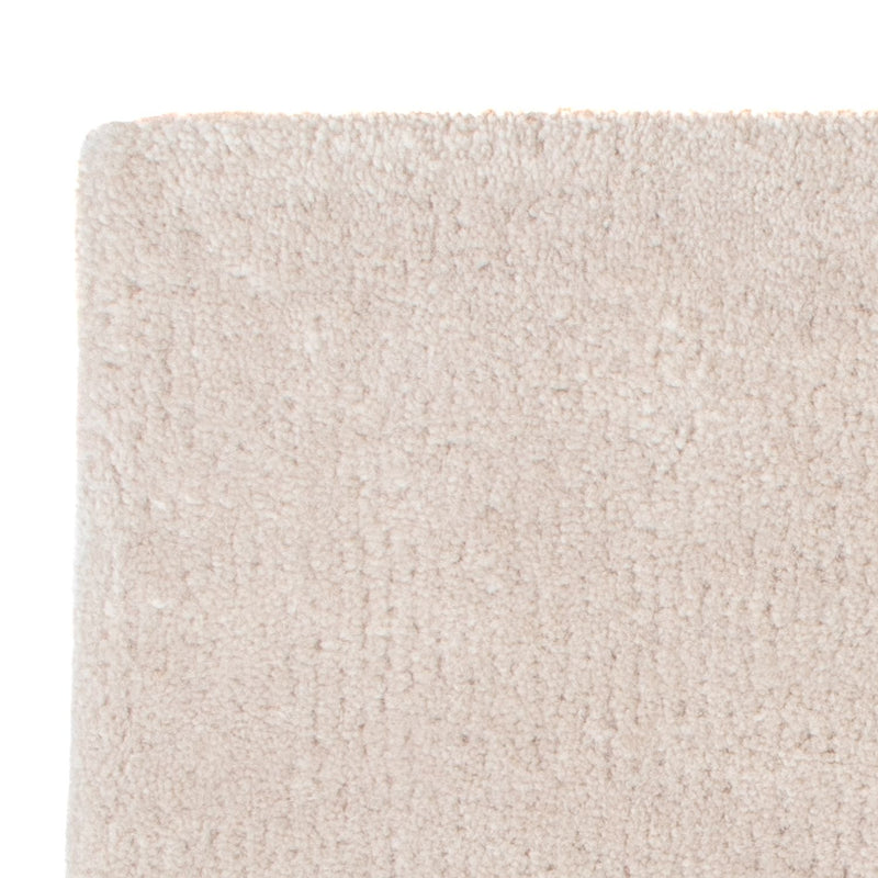 Tapis en laine carré  - 30 x 30 cm - gris clair