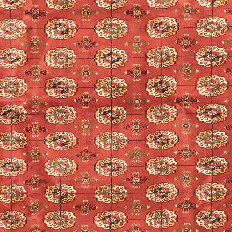 Tapis afghan - Boukhara - 410 x 300 cm - rouge clair