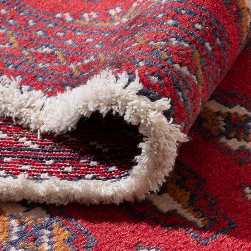 Tapis Turkaman - 130 x 62 cm - rouge