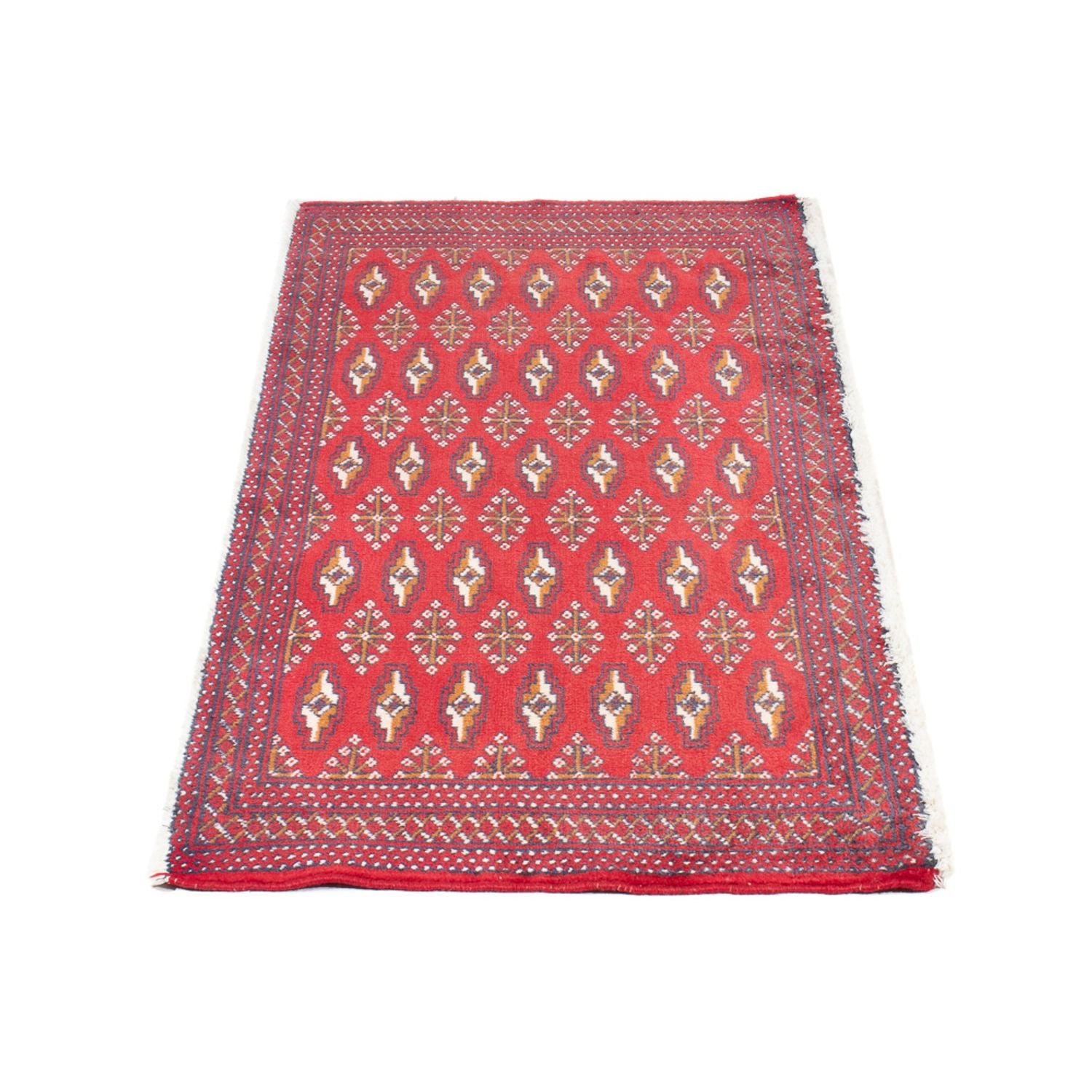 Tapis Turkaman - 130 x 62 cm - rouge