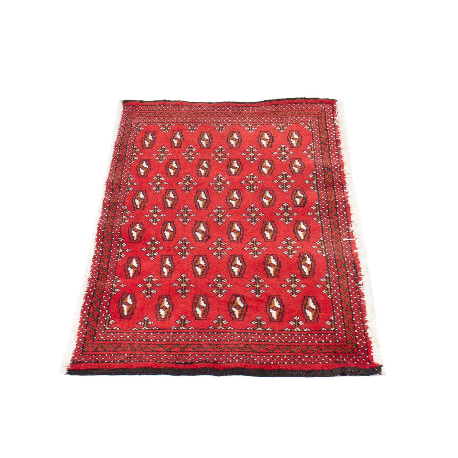 Tapis de couloir Tapis Turkaman - 100 x 50 cm - rouge