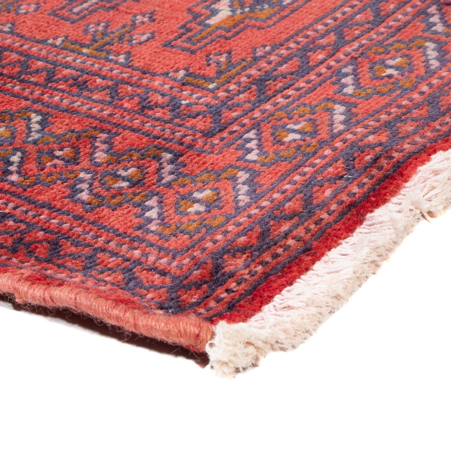 Tapis Turkaman - 130 x 60 cm - rouge clair