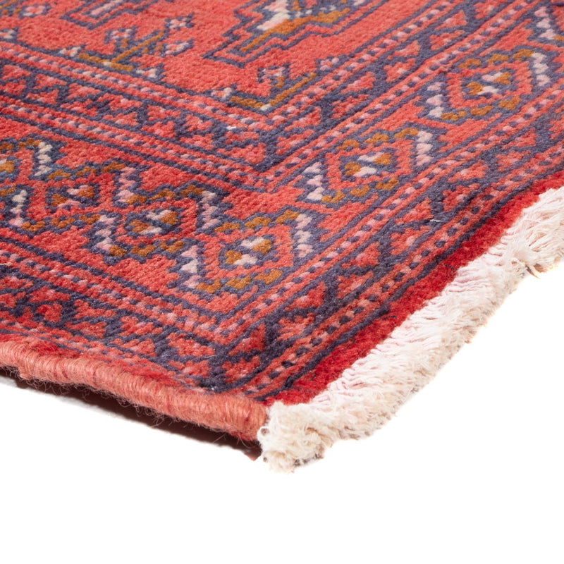 Tapis Turkaman - 130 x 60 cm - rouge clair