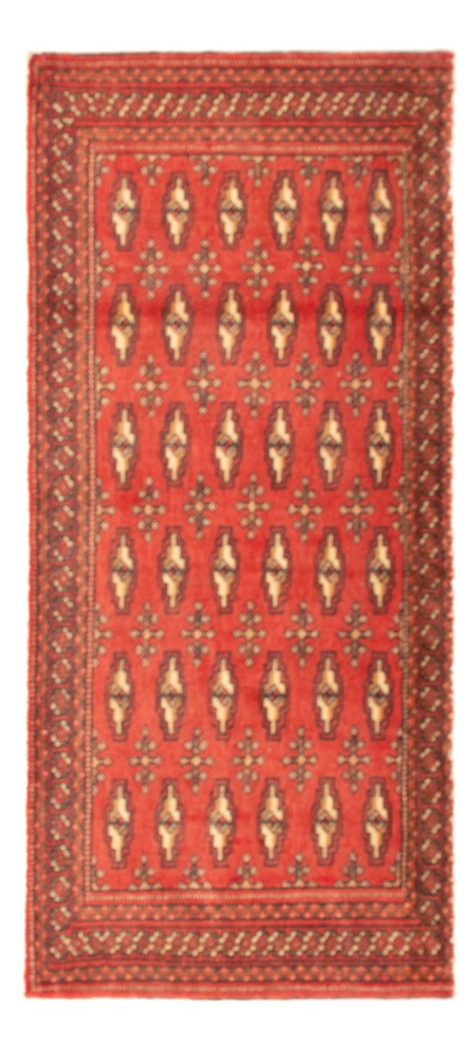Tapis Turkaman - 100 x 50 cm - rouge clair