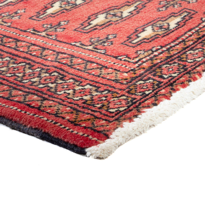Tapis Turkaman - 100 x 50 cm - rouge clair