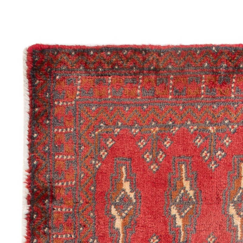 Tapis de couloir Tapis Turkaman - 130 x 60 cm - rouge