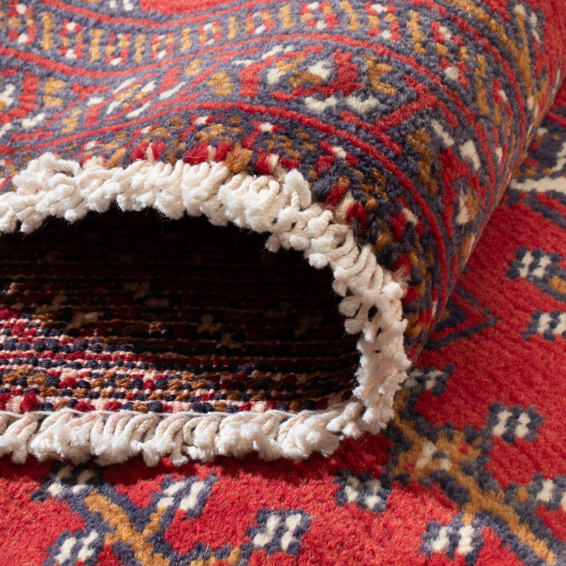 Tapis Turkaman - 130 x 60 cm - rouge clair