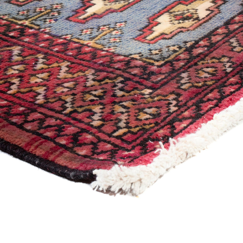 Tapis de couloir Tapis Turkaman - 136 x 57 cm - bleu clair