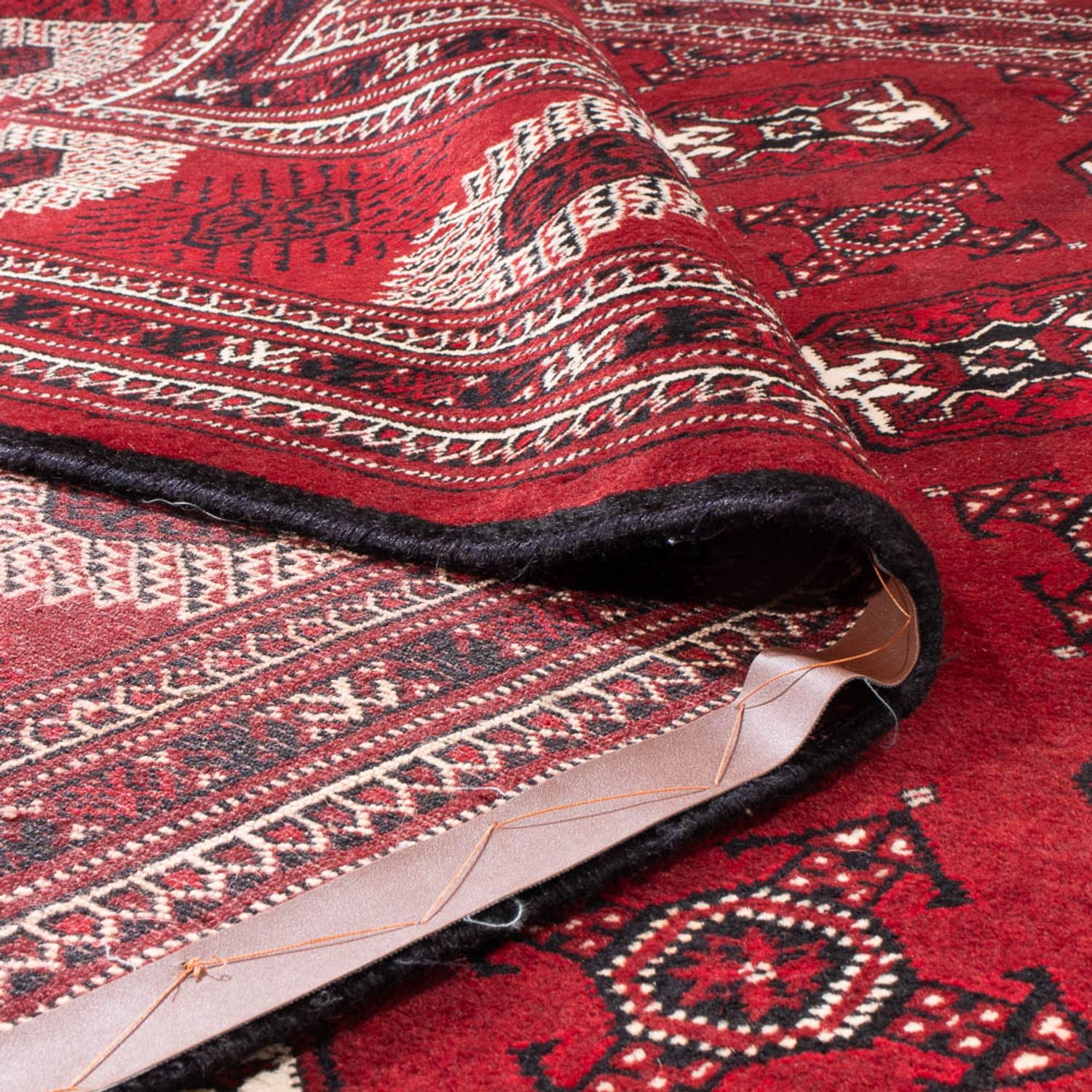 Tapis Turkaman - 391 x 270 cm - rouge