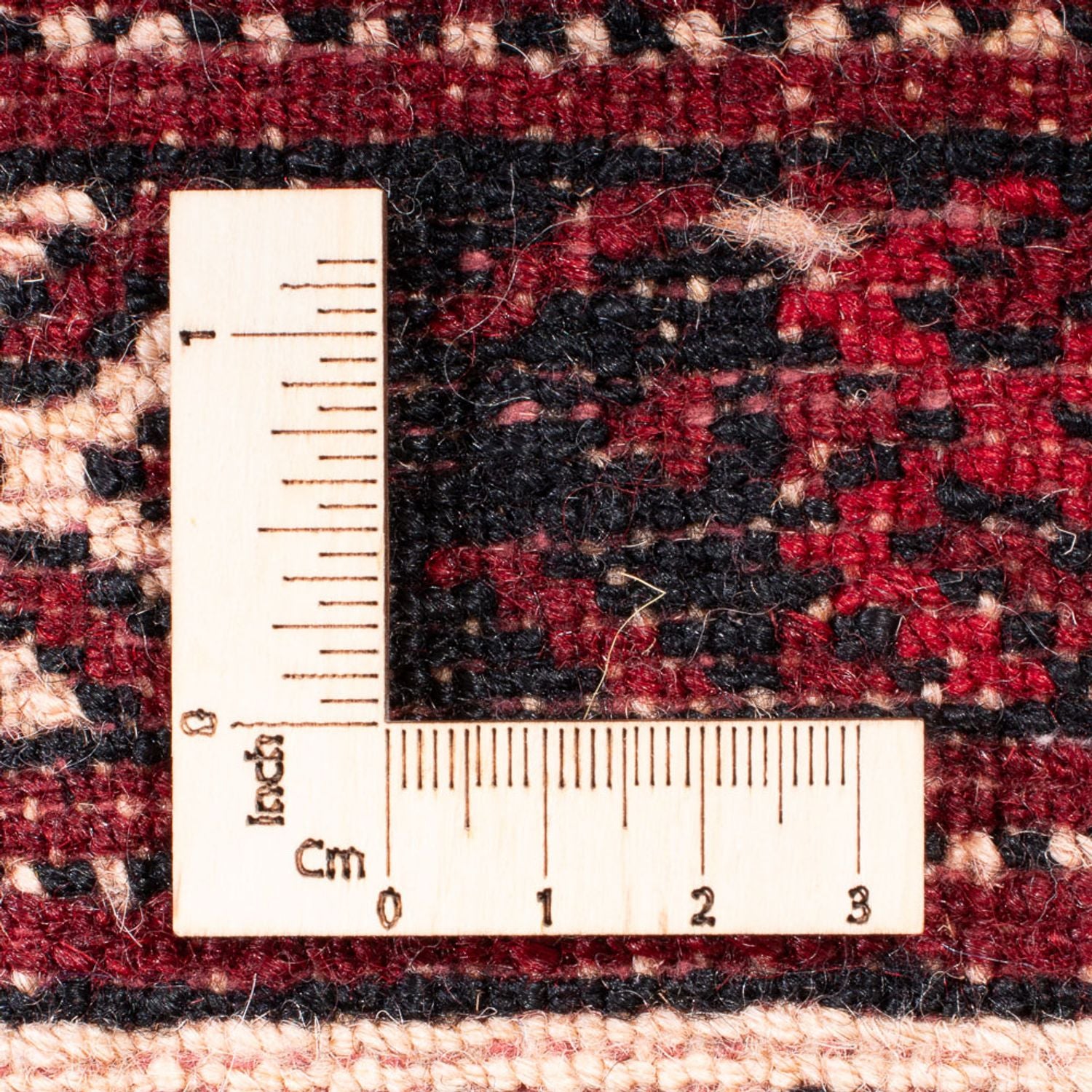 Tapis Turkaman - 391 x 270 cm - rouge