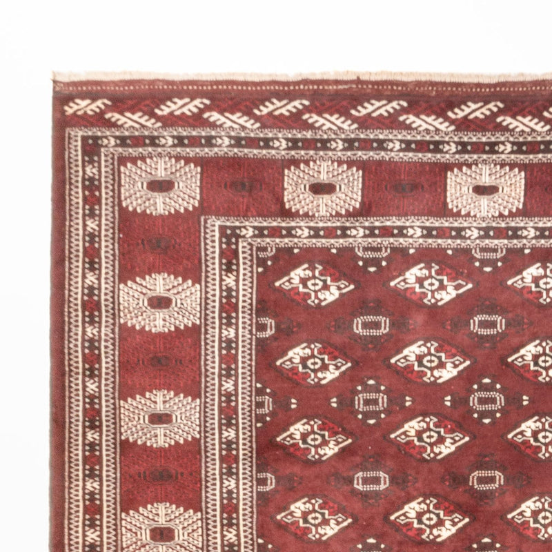 Tapis Turkaman - 380 x 260 cm - rouge foncé