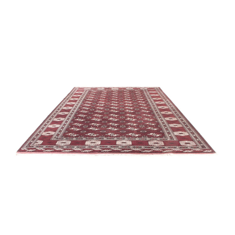 Tapis Turkaman - 380 x 260 cm - rouge foncé