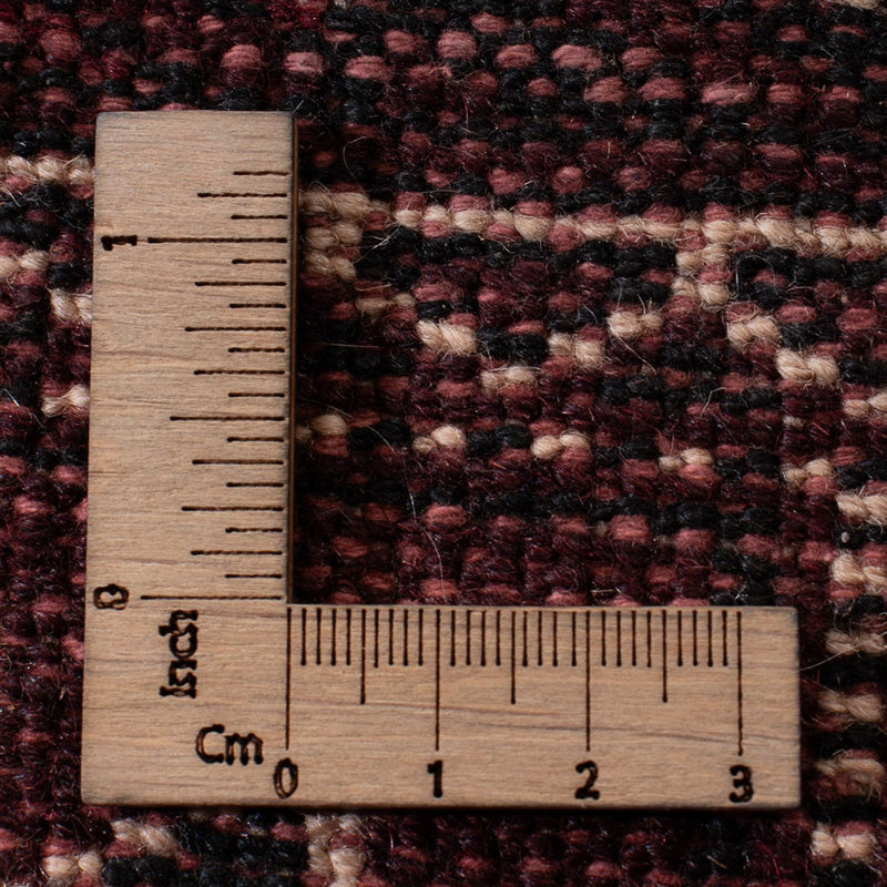 Tapis Turkaman - 380 x 260 cm - rouge foncé