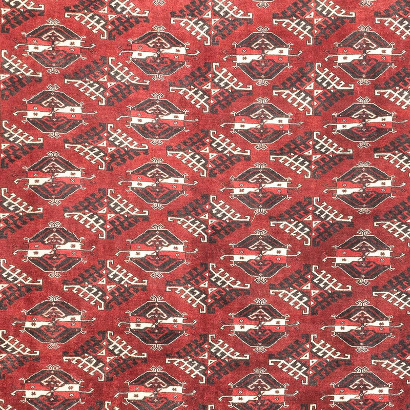 Tapis Turkaman - 390 x 280 cm - rouge
