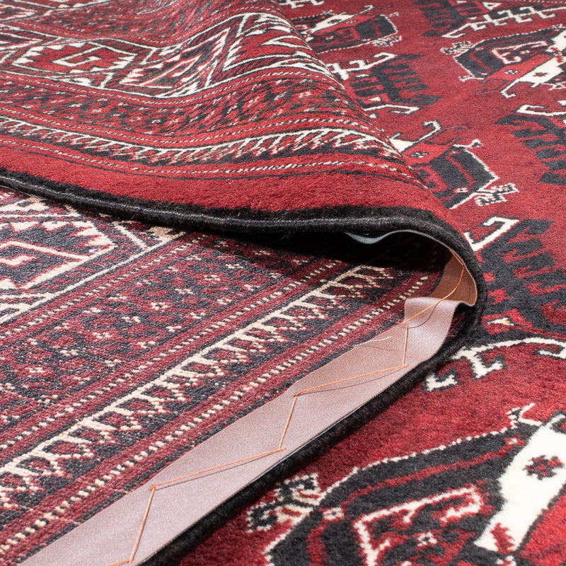 Tapis Turkaman - 390 x 280 cm - rouge