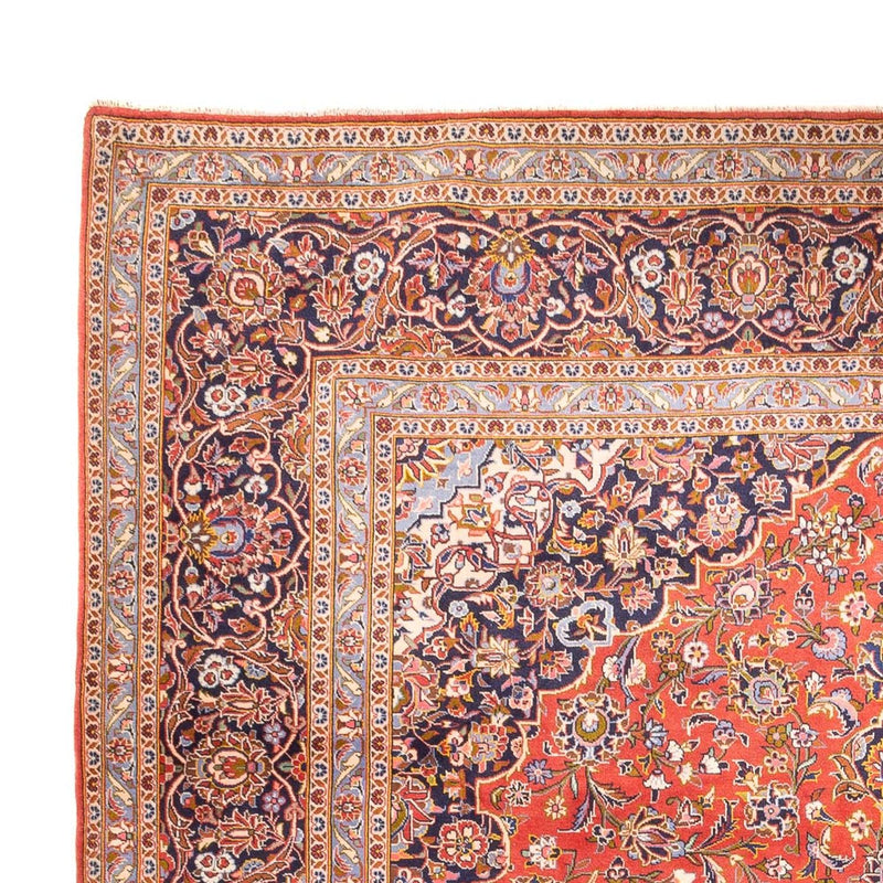 Tapis persan - Keshan - 385 x 305 cm - rouge clair