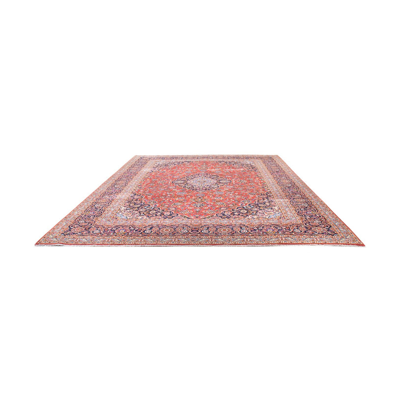 Tapis persan - Keshan - 385 x 305 cm - rouge clair