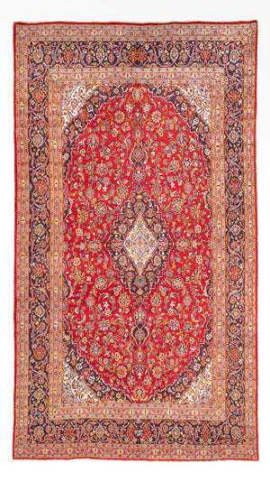 Tapis persan - Keshan - 315 x 205 cm - rouge
