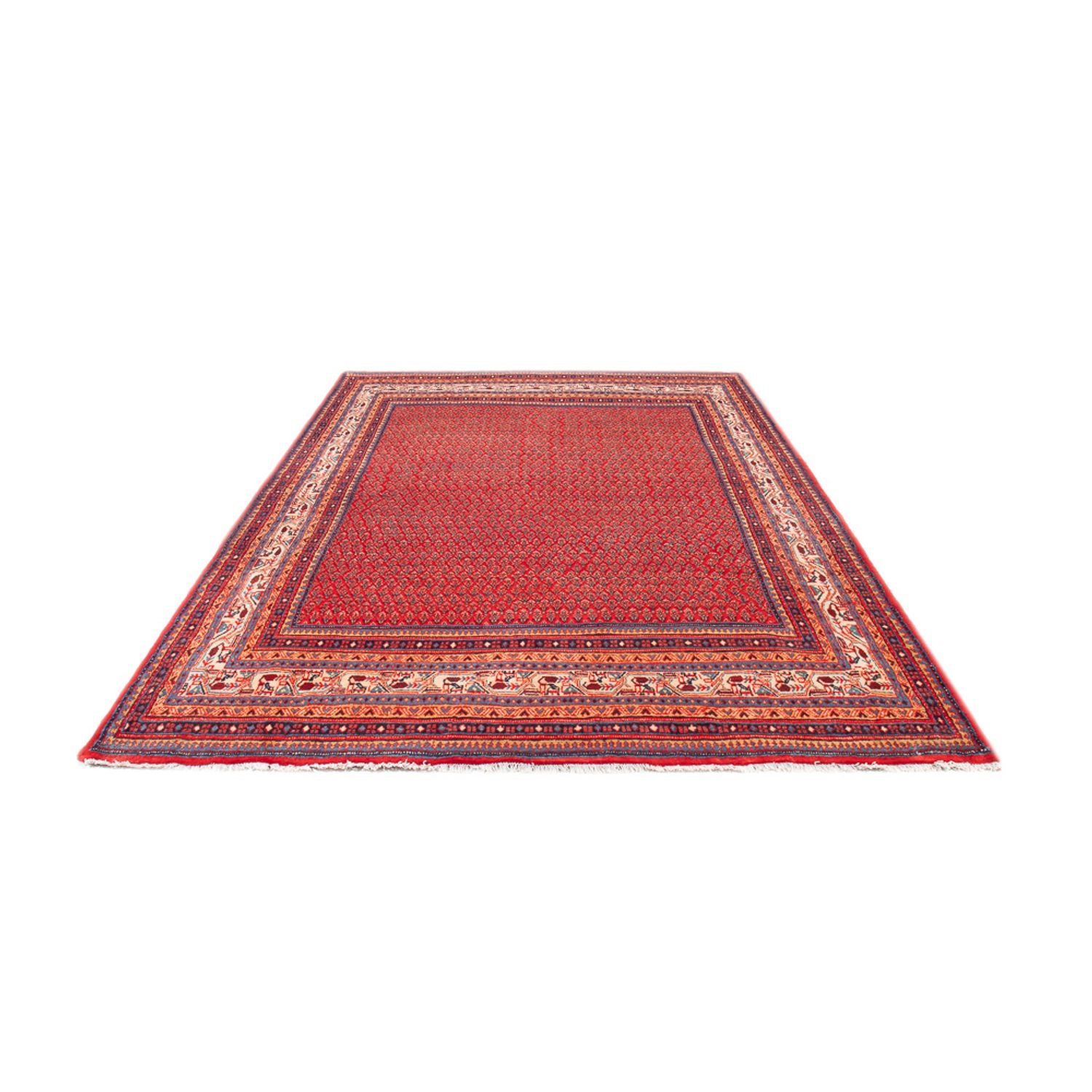 Tapis persan - Mir - 320 x 225 cm - rouge clair