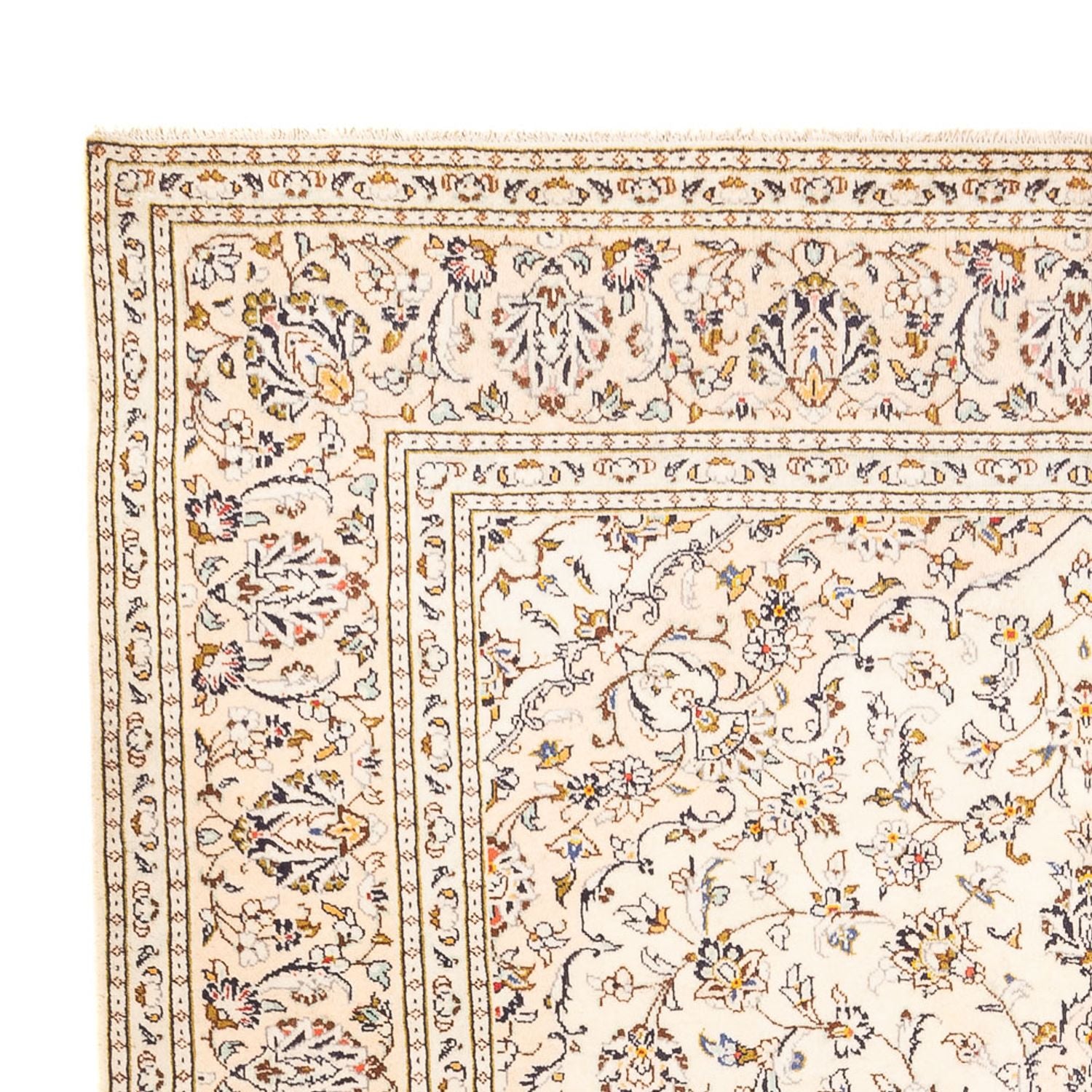 Tapis persan - Keshan - 290 x 195 cm - beige