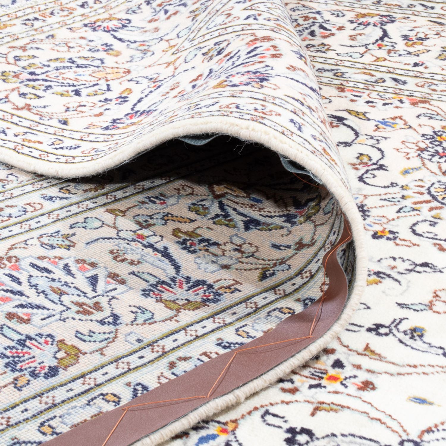Tapis persan - Keshan - 290 x 195 cm - beige