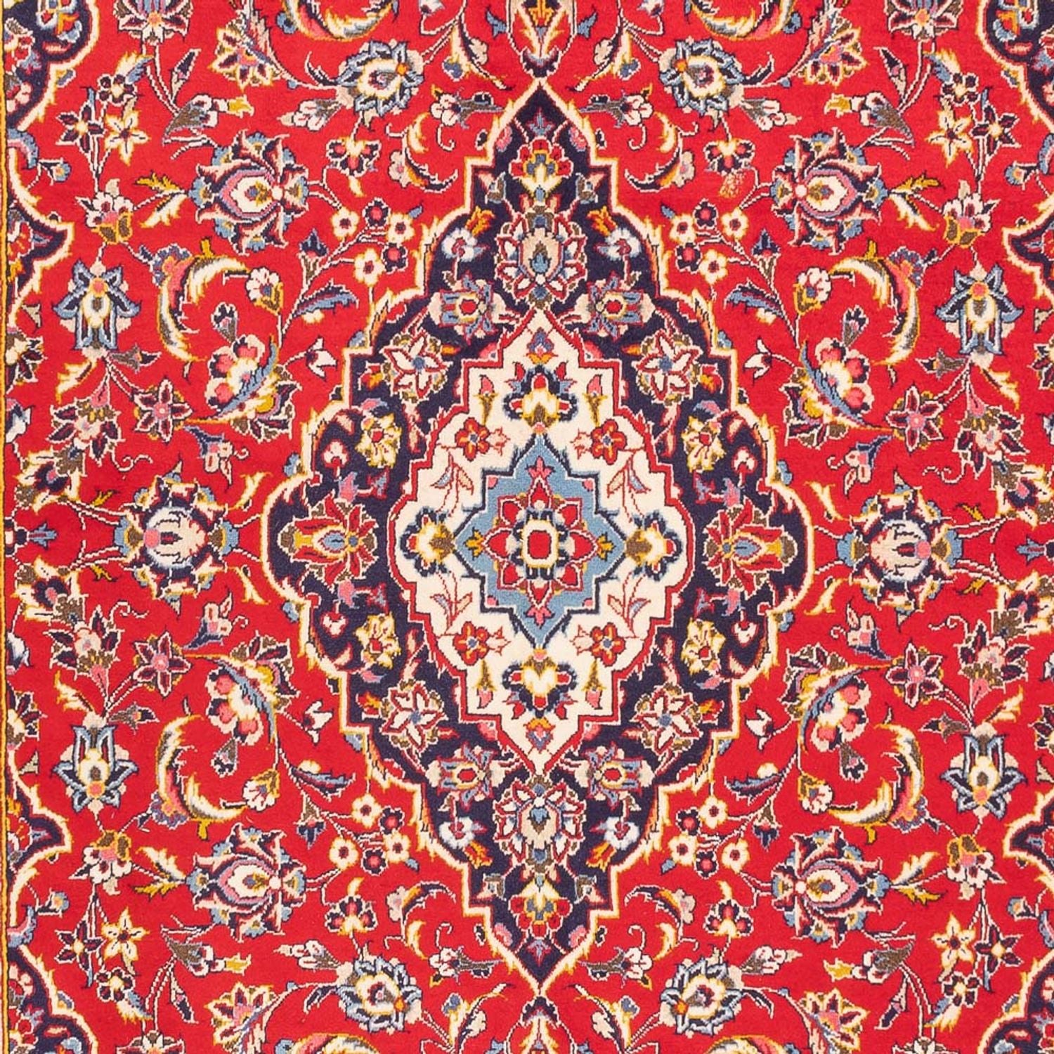 Tapis persan - Keshan - 307 x 210 cm - rouge