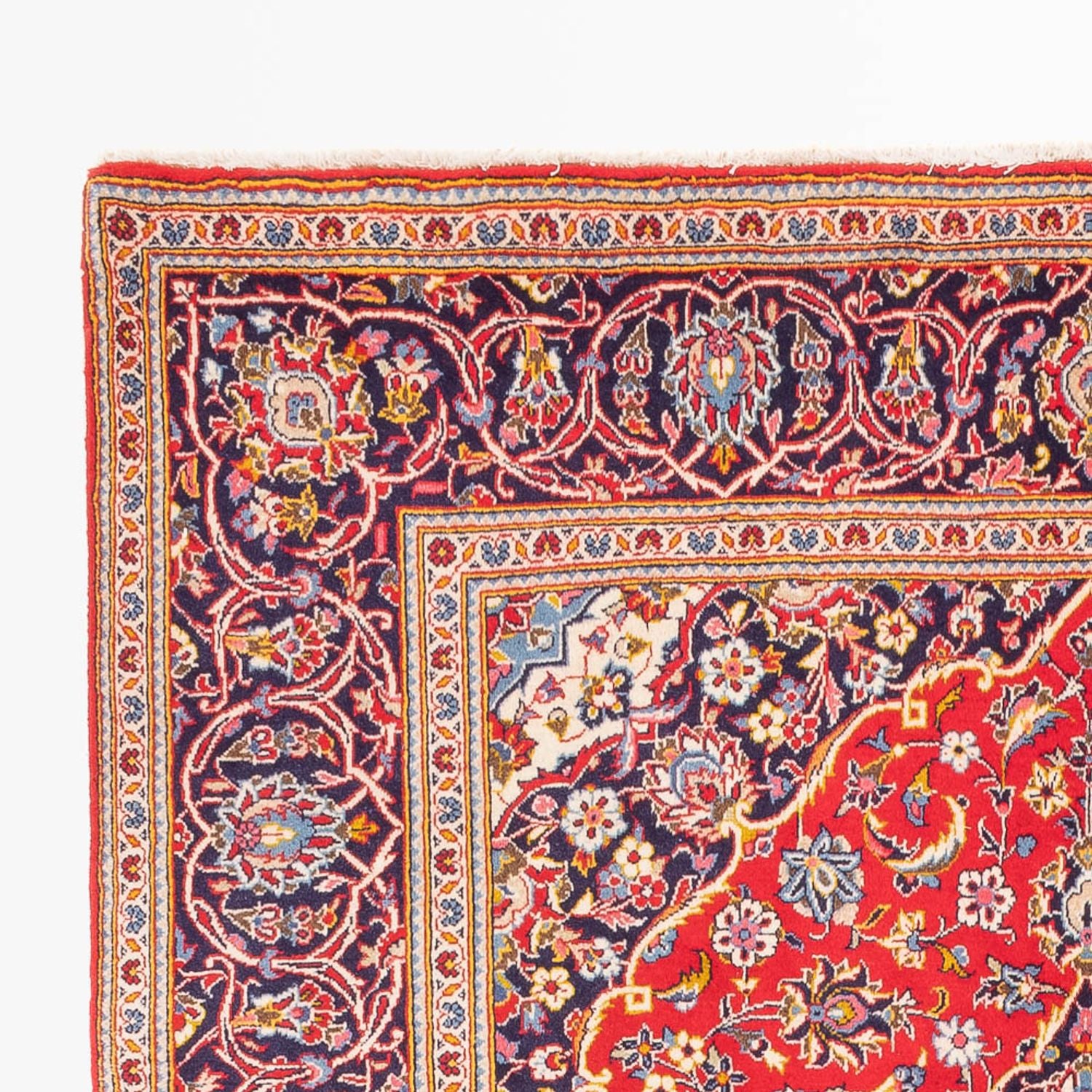 Tapis persan - Keshan - 307 x 210 cm - rouge