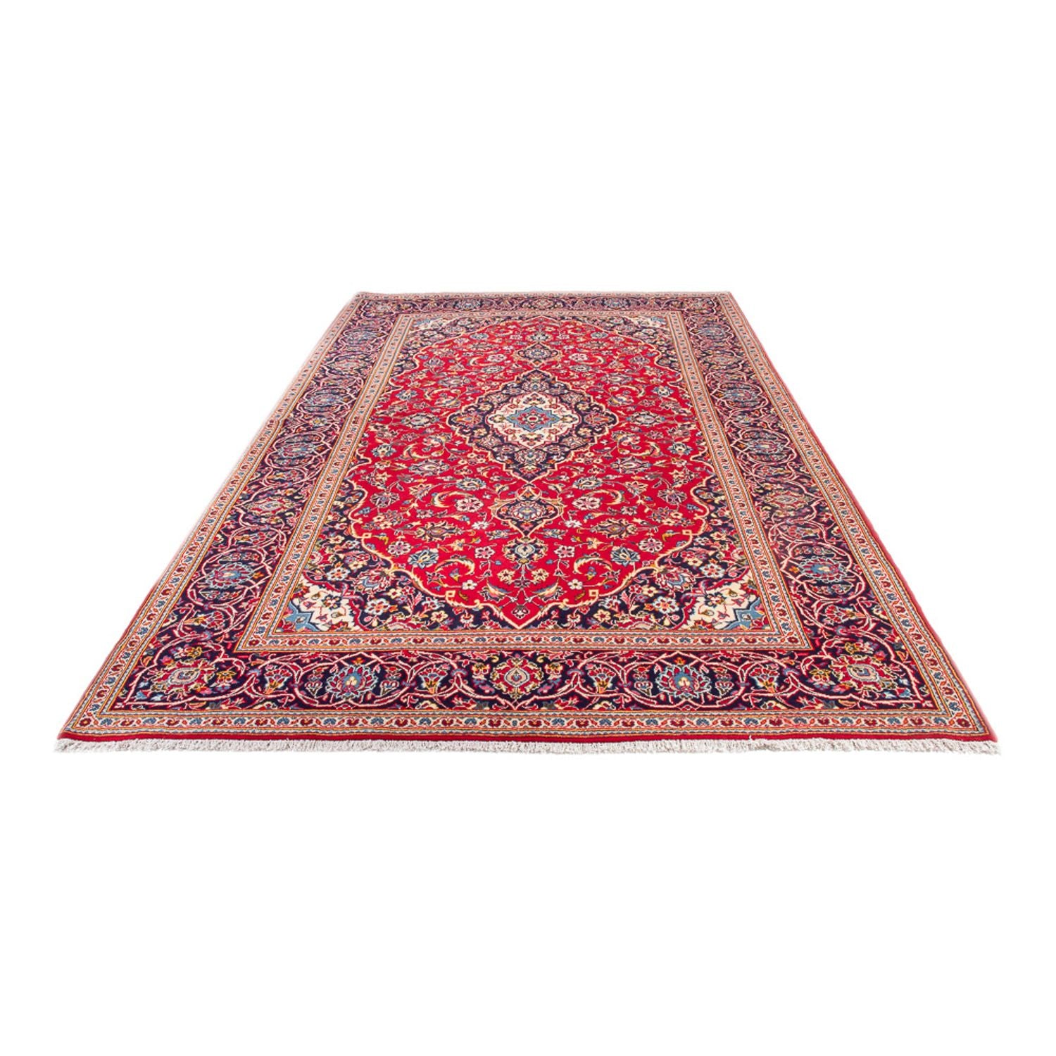 Tapis persan - Keshan - 307 x 210 cm - rouge