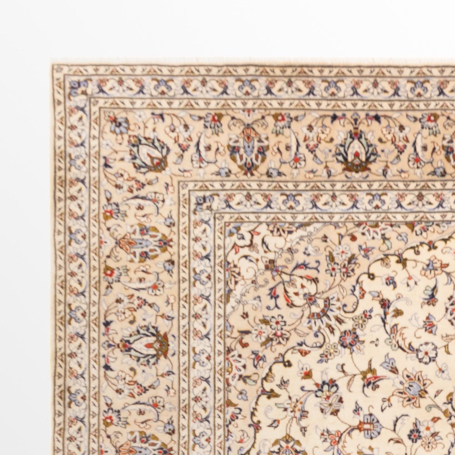 Tapis persan - Keshan - 355 x 245 cm - beige