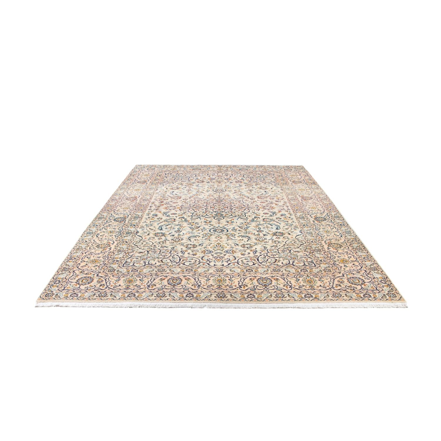 Tapis persan - Keshan - 345 x 220 cm - beige