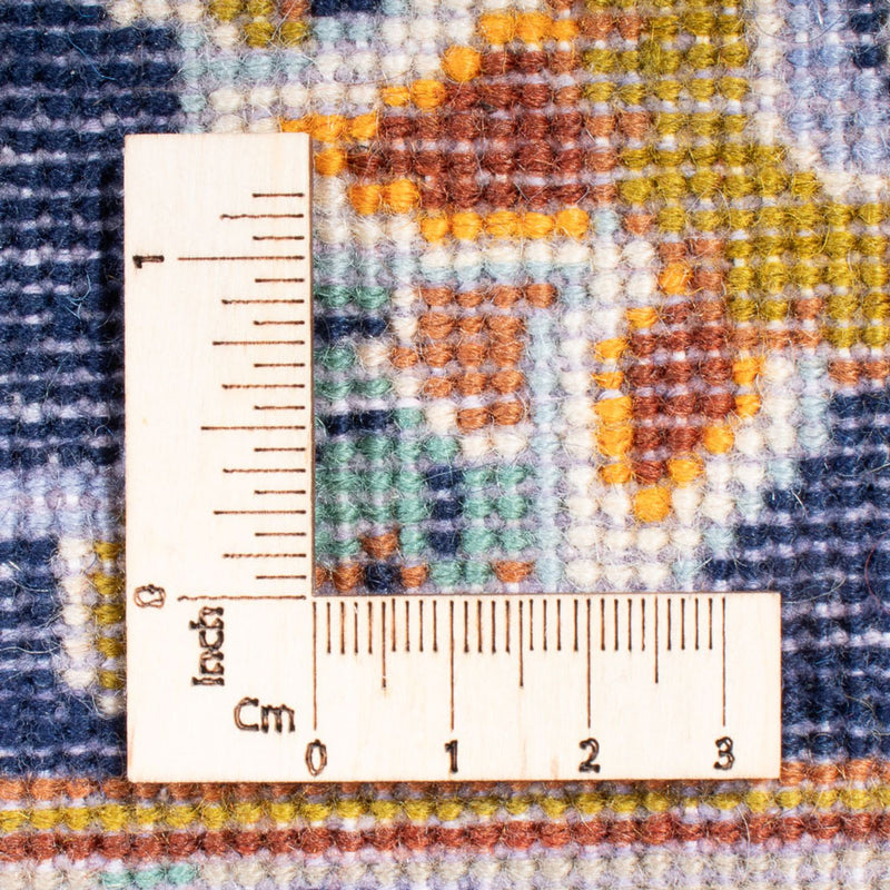 Tapis persan - Keshan - 402 x 288 cm - bleu foncé