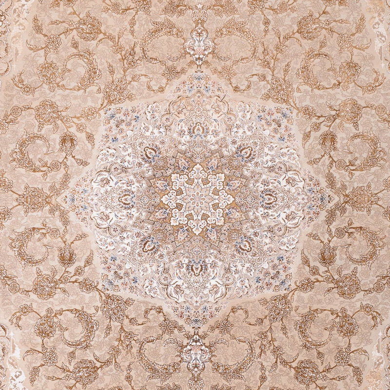 Tapis oriental tissé - 350 x 250 cm - beige foncé