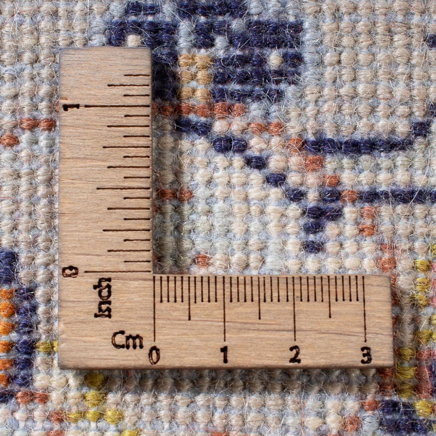 Tapis persan - Keshan - 295 x 194 cm - beige clair