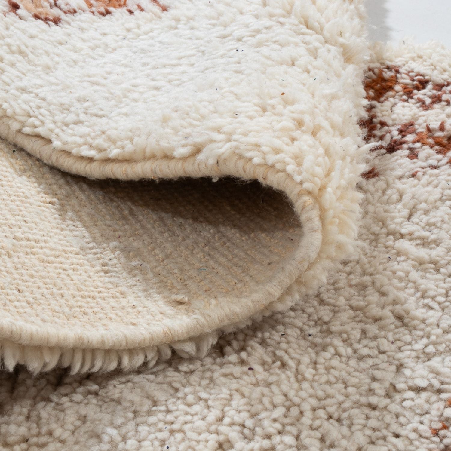 Tapis berbère - 143 x 75 cm - beige