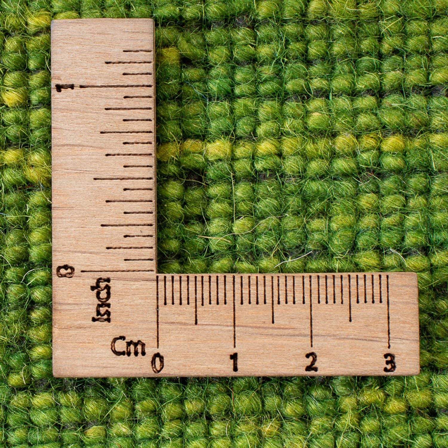 Tapis Gabbeh - Softy - 60 x 40 cm - vert