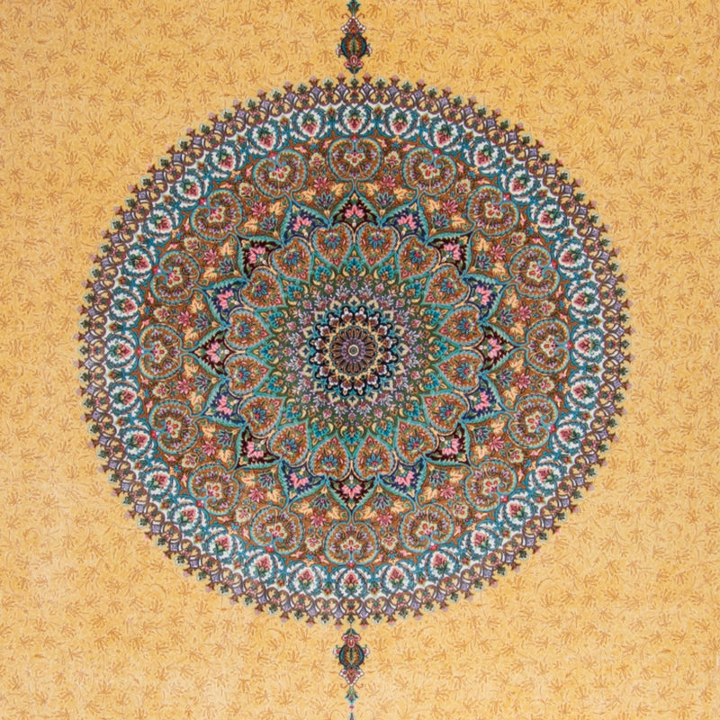Perserteppich - Ghom - 300 x 200 cm - gold