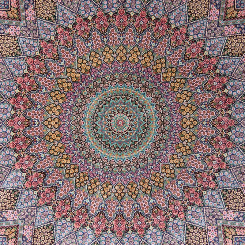 Tapis persan - Ghom - 300 x 200 cm - multicolore