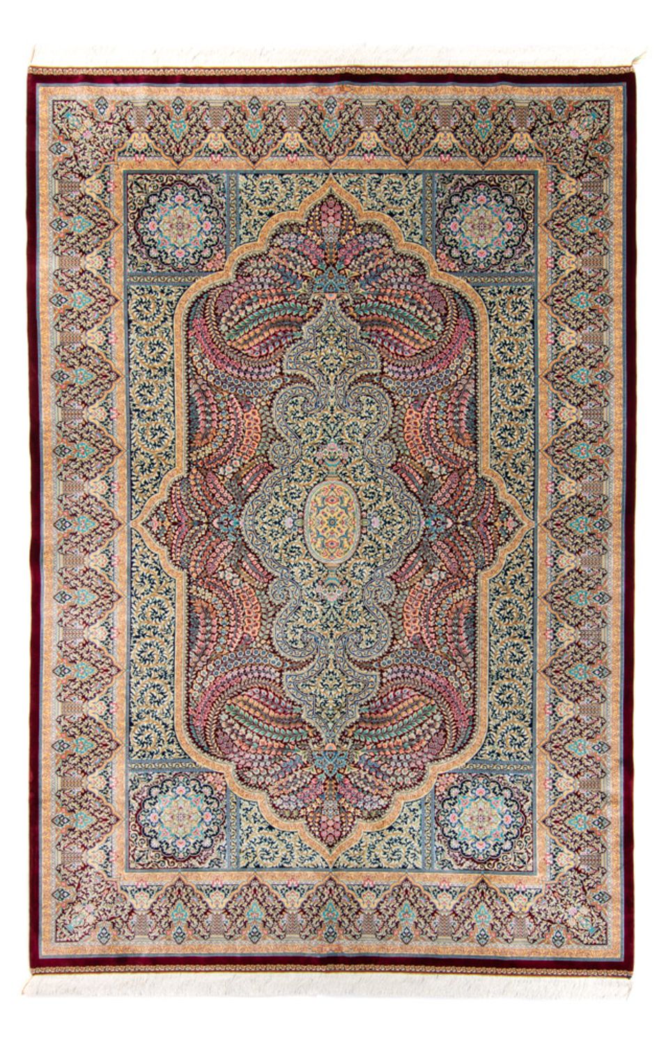 Perserteppich - Ghom - 300 x 200 cm - mehrfarbig
