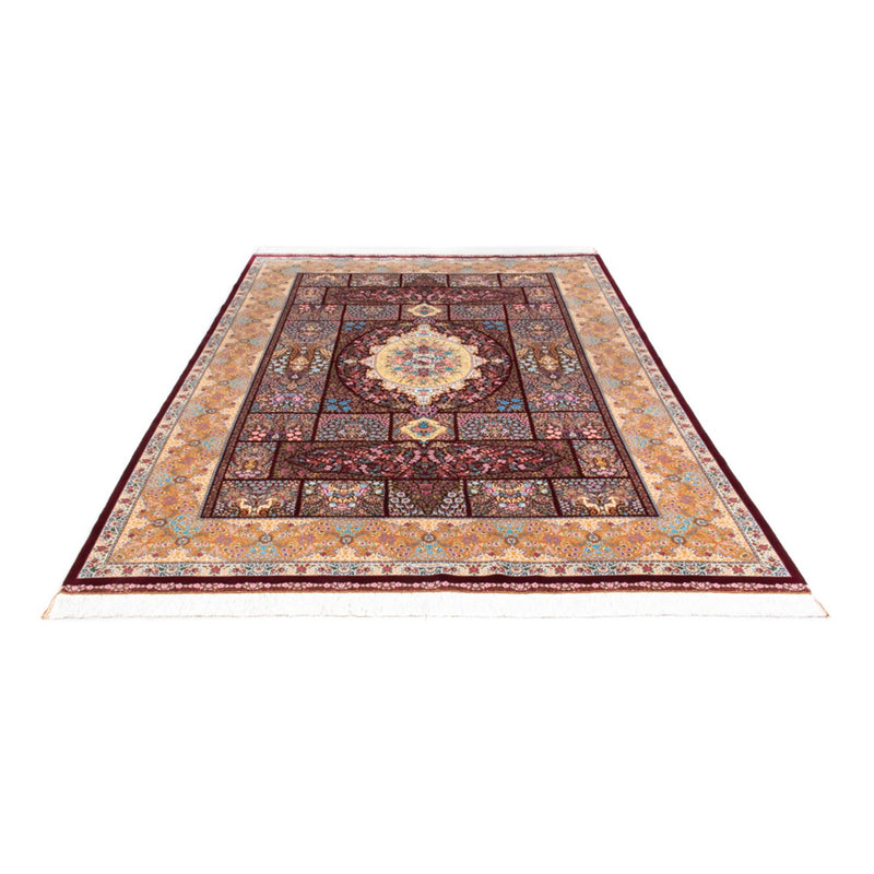 Tapis persan - Ghom - 300 x 200 cm - rouge