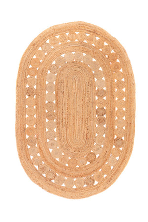 Tapis en sisal - Darcia - ovale