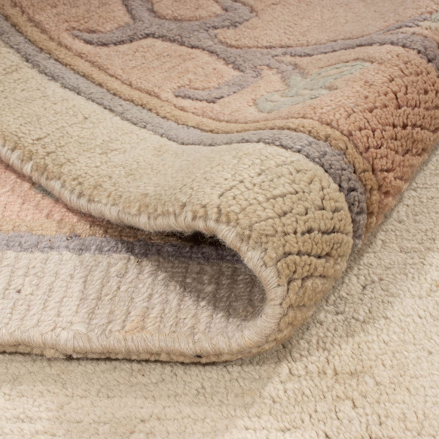 Tapis Népalais - 176 x 120 cm - beige