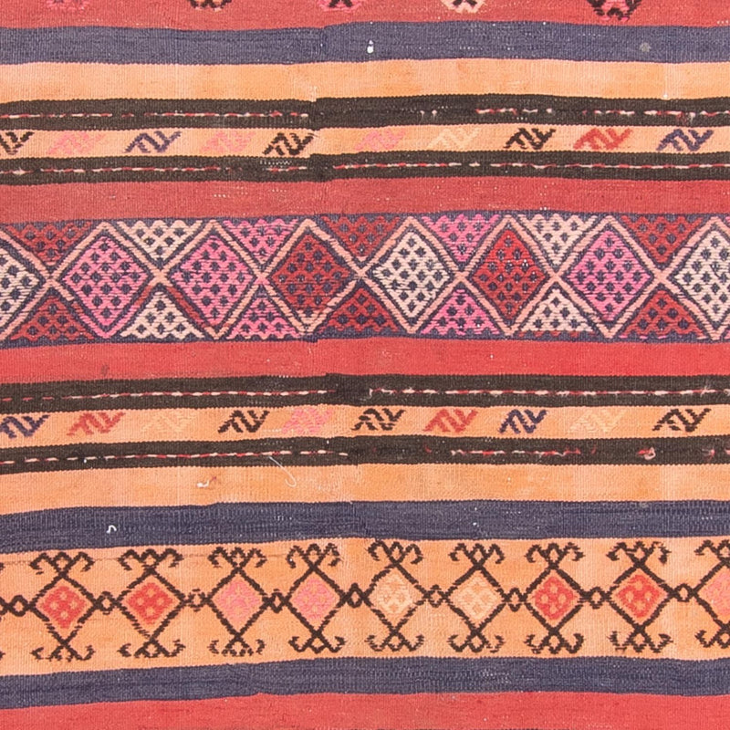 Tapis Kelim - Vieux - 210 x 150 cm - multicolore