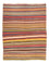 Tapis Kelim - Vieux - 215 x 172 cm - multicolore
